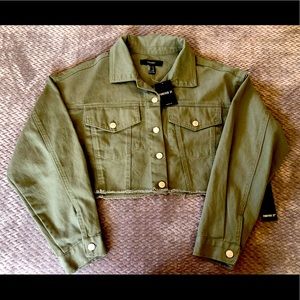 Forever 21 Cropped Denim Jacket